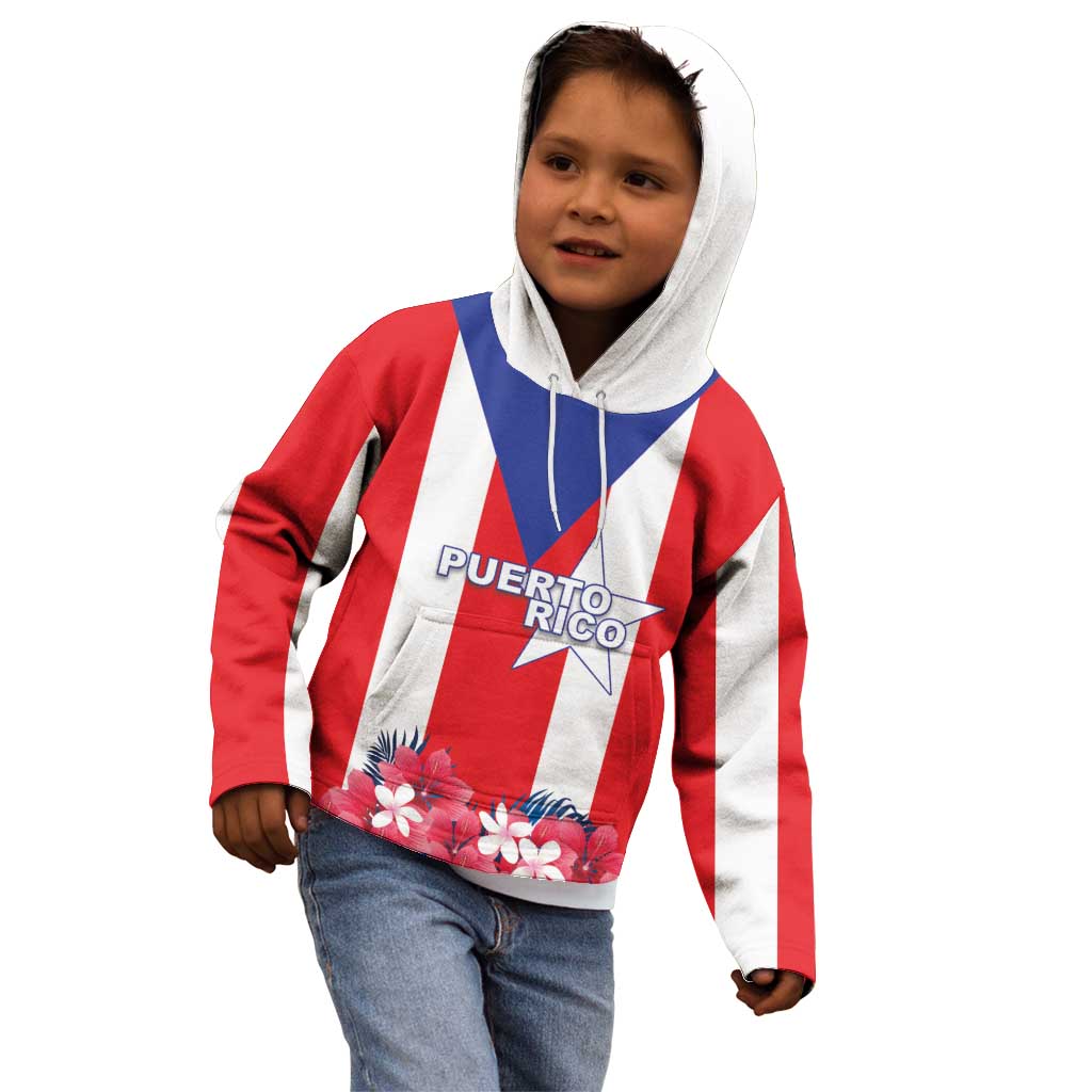 Personalized Puerto Rico Coat Of Arms Kid Hoodie - Wonder Print Shop