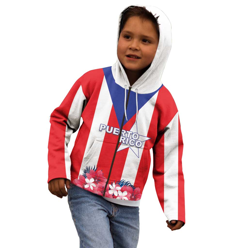 Personalized Puerto Rico Coat Of Arms Kid Hoodie - Wonder Print Shop