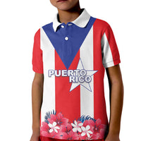 Personalized Puerto Rico Coat Of Arms Kid Polo Shirt - Wonder Print Shop