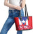 Personalized Puerto Rico Coat Of Arms Leather Tote Bag - Wonder Print Shop