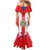 Personalized Puerto Rico Coat Of Arms Mermaid Dress - Wonder Print Shop