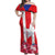 Personalized Puerto Rico Coat Of Arms Off Shoulder Maxi Dress - Wonder Print Shop