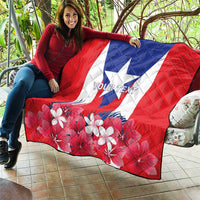 Personalized Puerto Rico Coat Of Arms Quilt - Wonder Print Shop