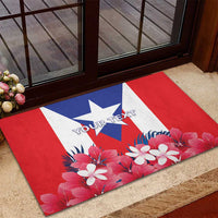 Personalized Puerto Rico Coat Of Arms Rubber Doormat - Wonder Print Shop