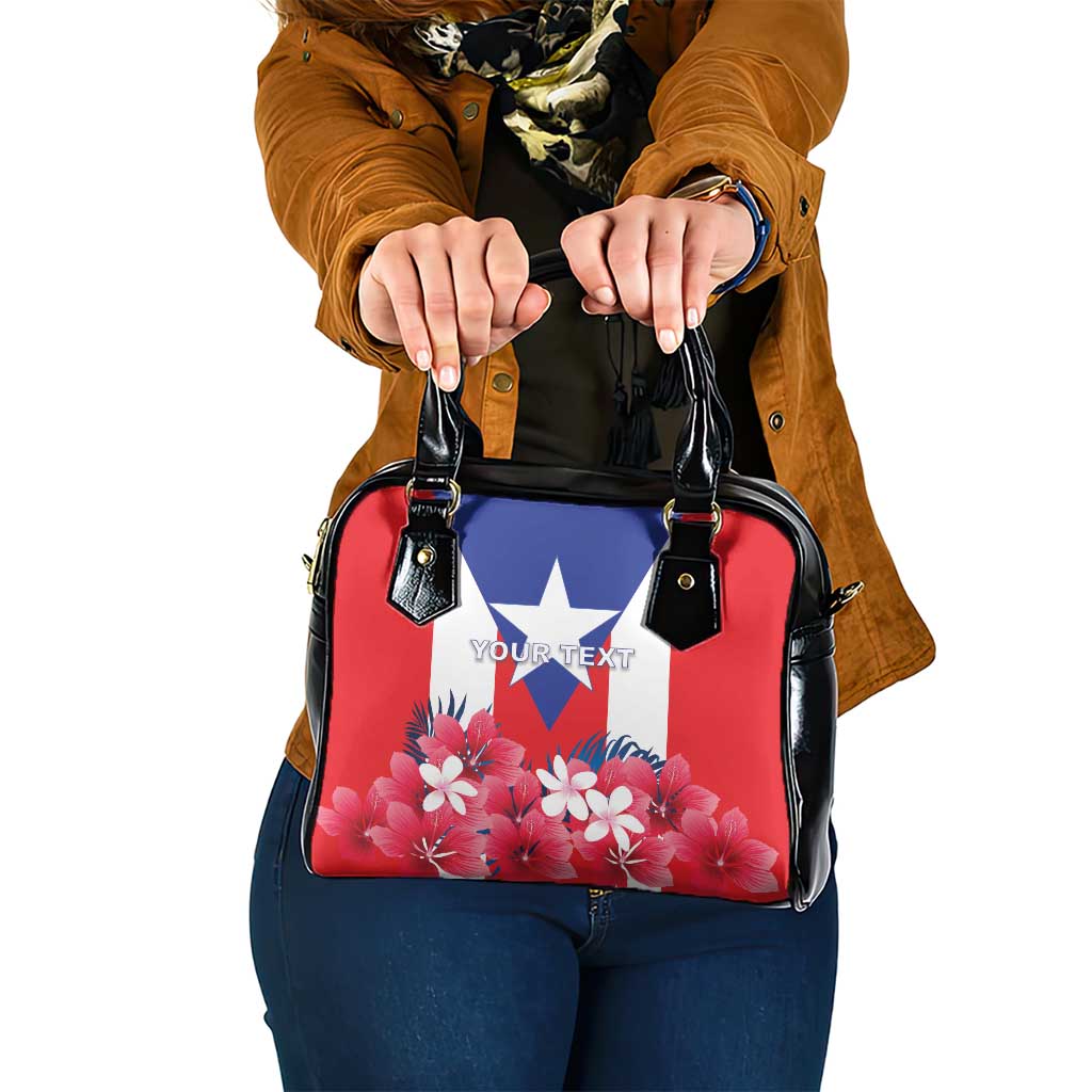 Personalized Puerto Rico Coat Of Arms Shoulder Handbag