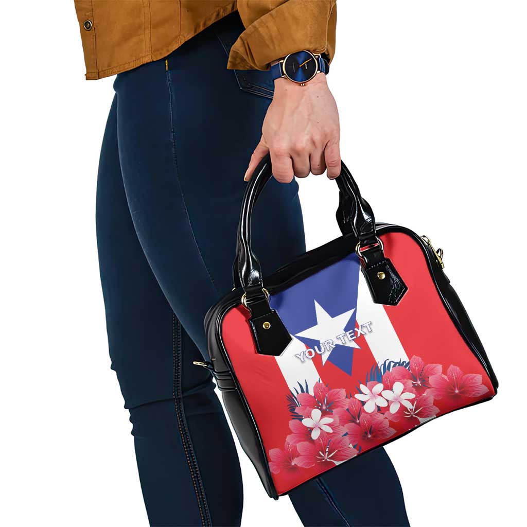 Personalized Puerto Rico Coat Of Arms Shoulder Handbag