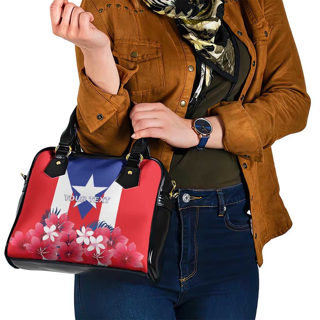 Personalized Puerto Rico Coat Of Arms Shoulder Handbag