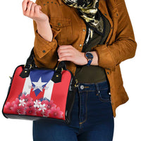 Personalized Puerto Rico Coat Of Arms Shoulder Handbag