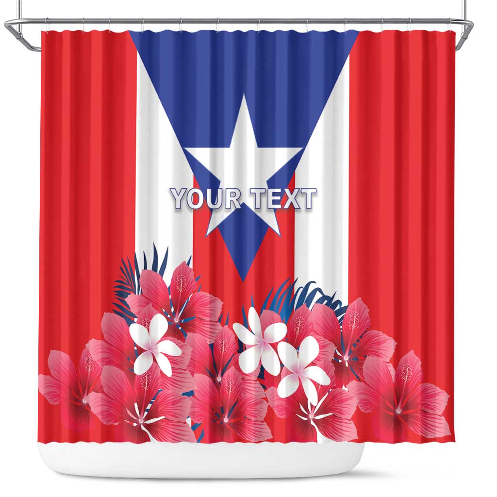 Personalized Puerto Rico Coat Of Arms Shower Curtain