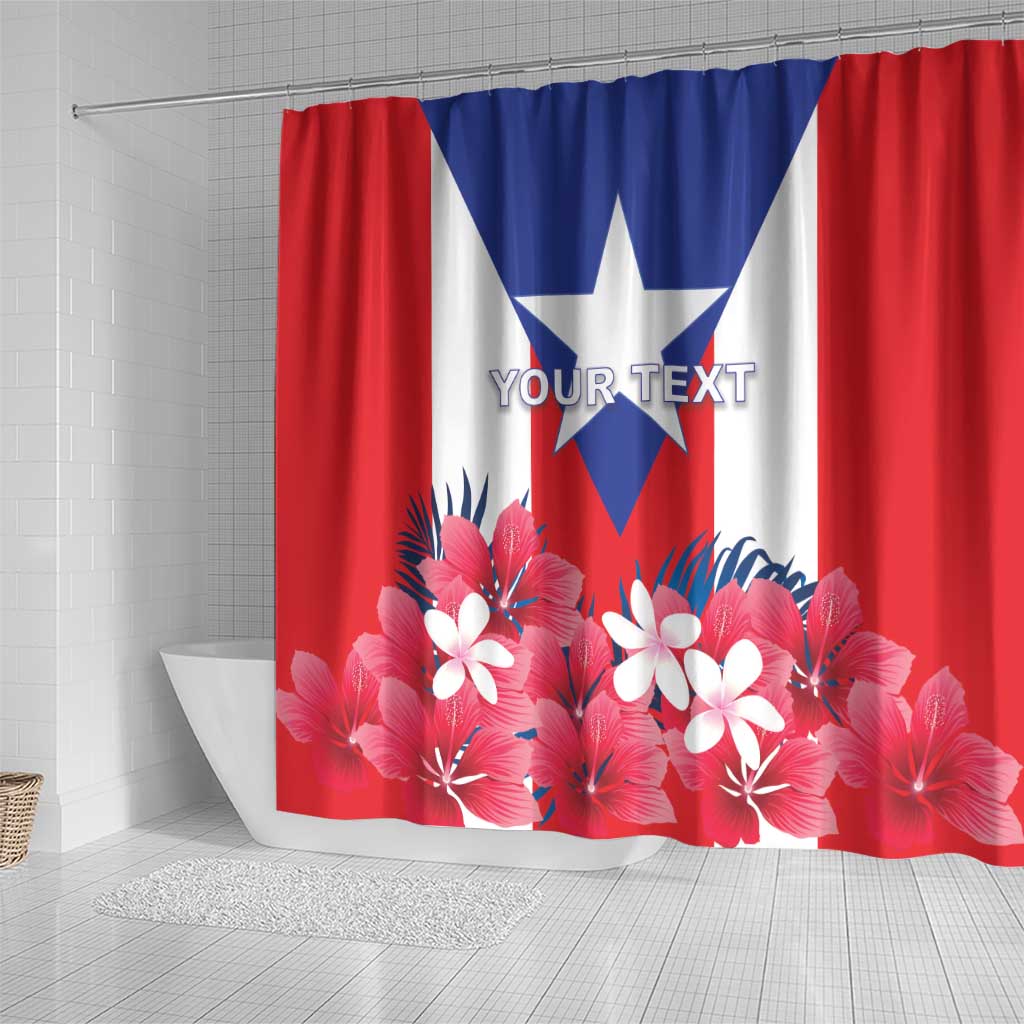 Personalized Puerto Rico Coat Of Arms Shower Curtain