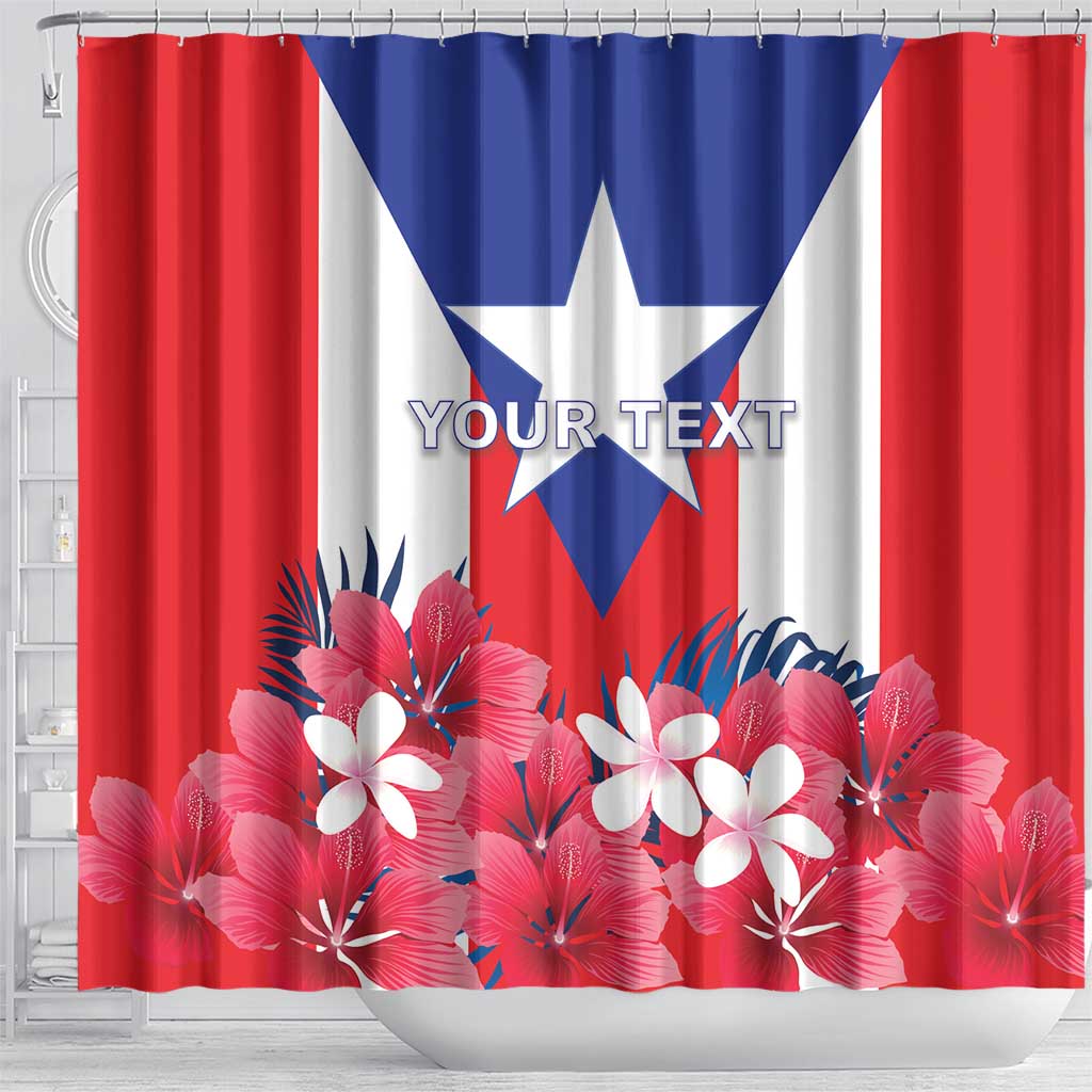 Personalized Puerto Rico Coat Of Arms Shower Curtain