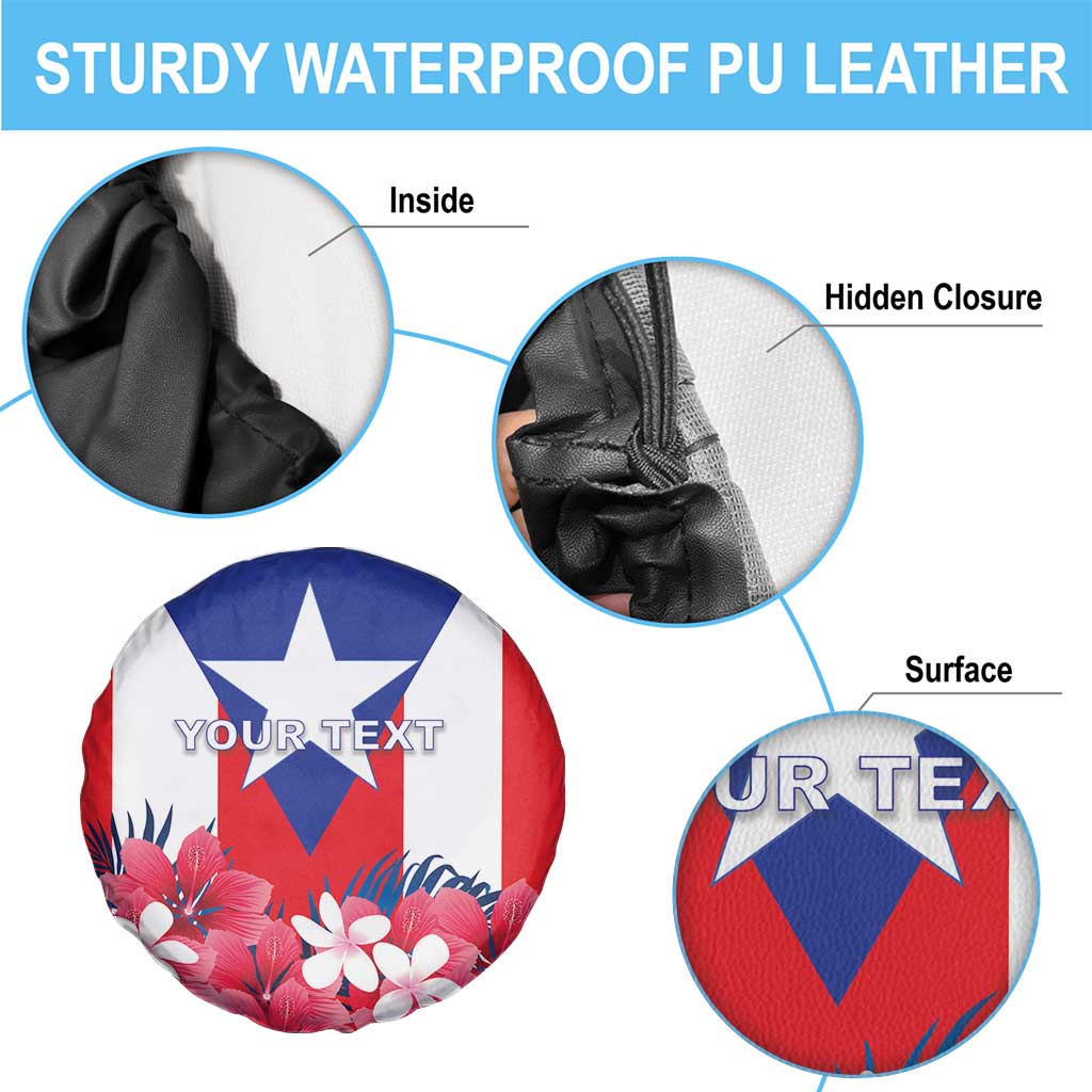 Personalized Puerto Rico Coat Of Arms Spare Tire Cover - Wonder Print Shop