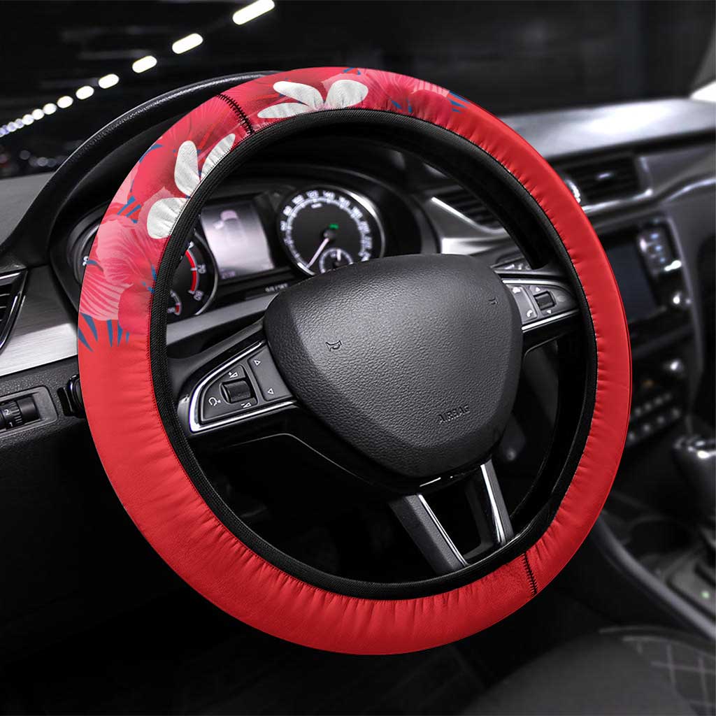 Puerto Rico Coat Of Arms Steering Wheel Cover - Wonder Print Shop