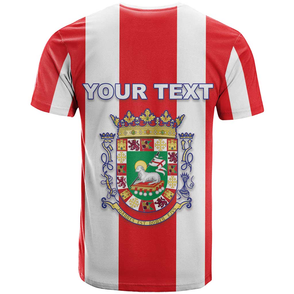 Personalized Puerto Rico Coat Of Arms T Shirt - Wonder Print Shop