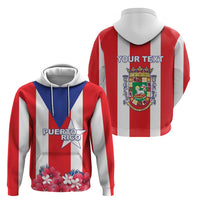Personalized Puerto Rico Coat Of Arms Zip Hoodie - Wonder Print Shop
