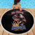 No Kings In America Since 1776 Beach Blanket Eagle Crushing Crown - Wonder Print Shop