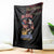 No Kings In America Since 1776 Blanket Eagle Crushing Crown - Wonder Print Shop