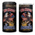 No Kings In America Since 1776 4 in 1 Can Cooler Tumbler Eagle Crushing Crown - Wonder Print Shop