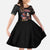 No Kings In America Since 1776 Kid Short Sleeve Dress Eagle Crushing Crown - Wonder Print Shop