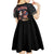 No Kings In America Since 1776 Kid Short Sleeve Dress Eagle Crushing Crown - Wonder Print Shop