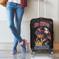 No Kings In America Since 1776 Luggage Cover Eagle Crushing Crown - Wonder Print Shop