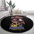 No Kings In America Since 1776 Round Carpet Eagle Crushing Crown - Wonder Print Shop