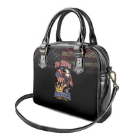 No Kings In America Since 1776 Shoulder Handbag Eagle Crushing Crown - Wonder Print Shop