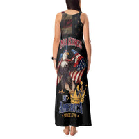 No Kings In America Since 1776 Tank Maxi Dress Eagle Crushing Crown - Wonder Print Shop