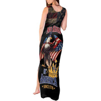No Kings In America Since 1776 Tank Maxi Dress Eagle Crushing Crown - Wonder Print Shop