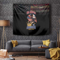 No Kings In America Since 1776 Tapestry Eagle Crushing Crown - Wonder Print Shop