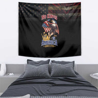 No Kings In America Since 1776 Tapestry Eagle Crushing Crown - Wonder Print Shop