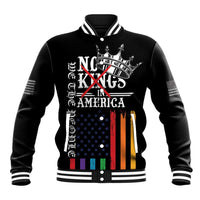 No Kings In America LGBT Baseball Jacket We the People Say No - Wonder Print Shop