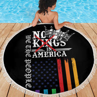 No Kings In America LGBT Beach Blanket We the People Say No - Wonder Print Shop