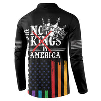 No Kings In America LGBT Button Sweatshirt We the People Say No - Wonder Print Shop