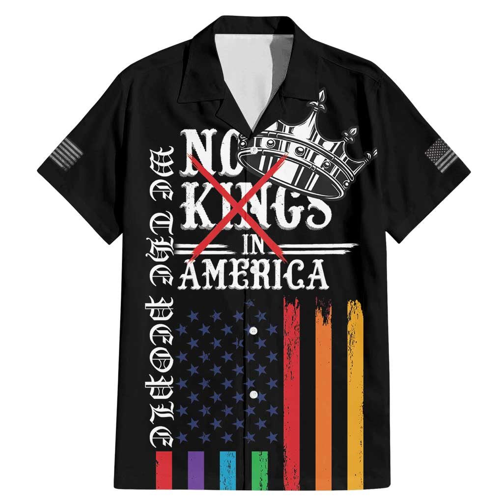 No Kings In America LGBT Family Matching Mermaid Dress and Hawaiian Shirt We the People Say No - Wonder Print Shop