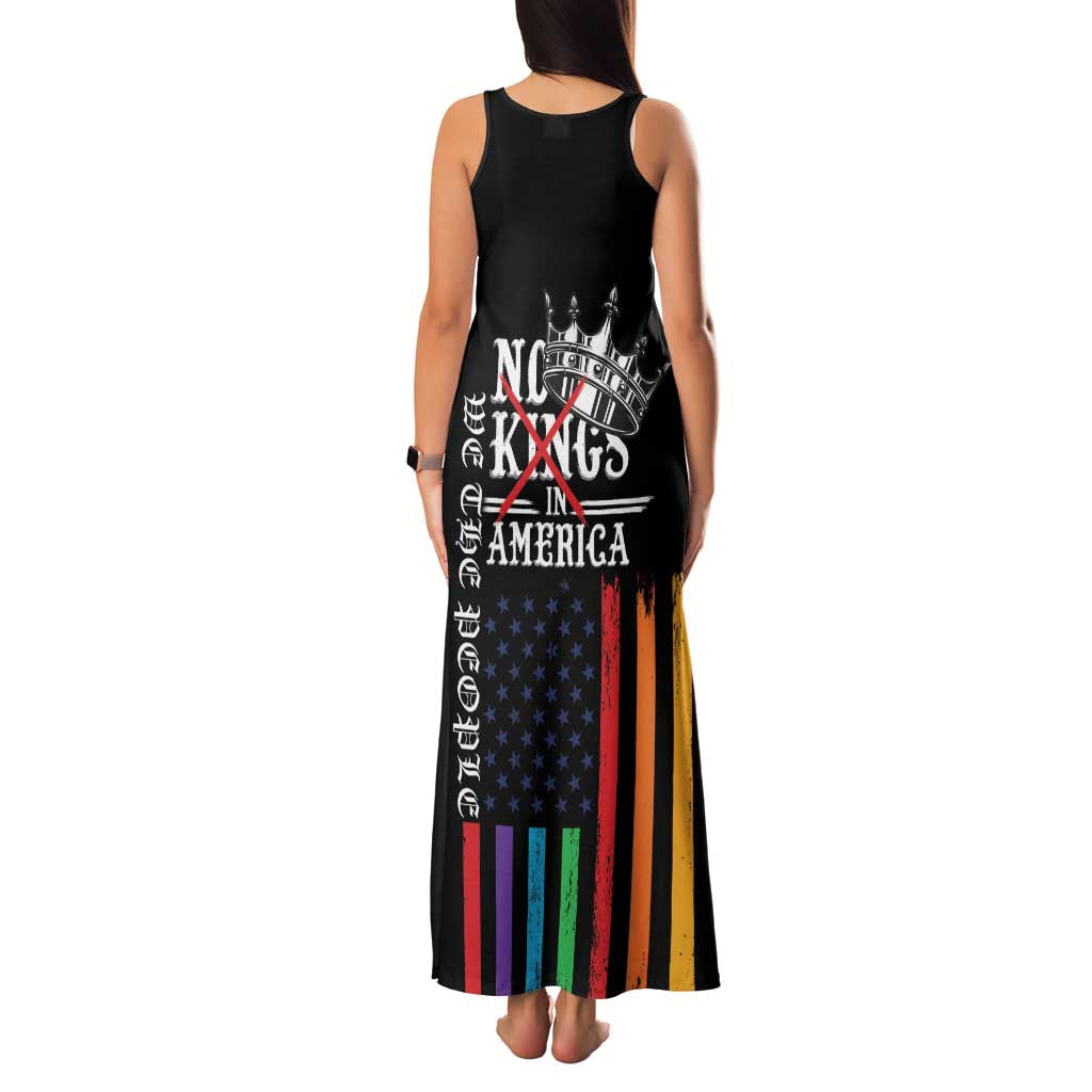 No Kings In America LGBT Family Matching Tank Maxi Dress and Hawaiian Shirt We the People Say No - Wonder Print Shop