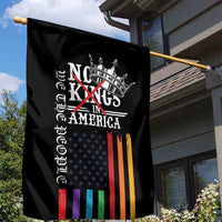 No Kings In America LGBT Garden Flag We the People Say No - Wonder Print Shop