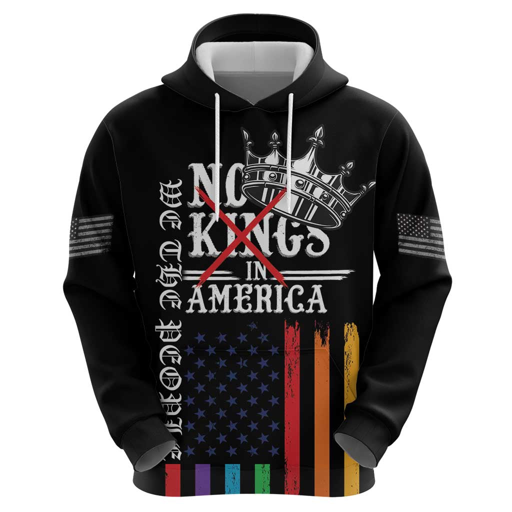 No Kings In America LGBT Hoodie We the People Say No - Wonder Print Shop