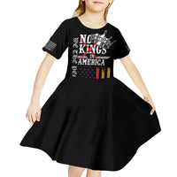No Kings In America LGBT Kid Short Sleeve Dress We the People Say No - Wonder Print Shop