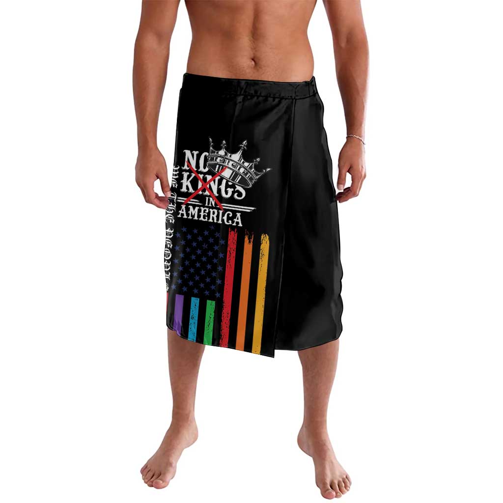 No Kings In America LGBT Lavalava We the People Say No - Wonder Print Shop