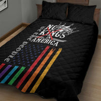 No Kings In America LGBT Quilt Bed Set We the People Say No - Wonder Print Shop