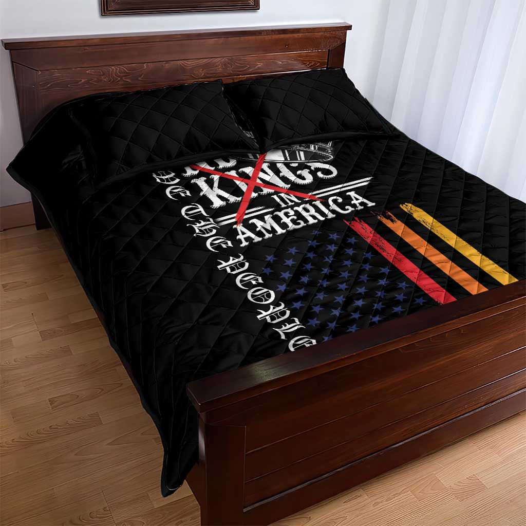 No Kings In America LGBT Quilt Bed Set We the People Say No - Wonder Print Shop