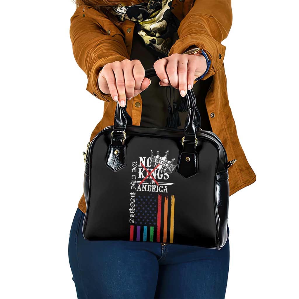 No Kings In America LGBT Shoulder Handbag We the People Say No - Wonder Print Shop