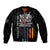 No Kings In America LGBT Sleeve Zip Bomber Jacket We the People Say No - Wonder Print Shop
