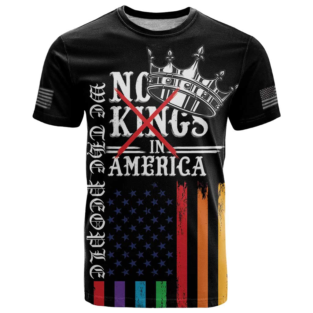No Kings In America LGBT T Shirt We the People Say No - Wonder Print Shop