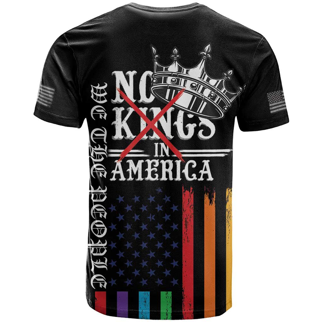No Kings In America LGBT T Shirt We the People Say No - Wonder Print Shop