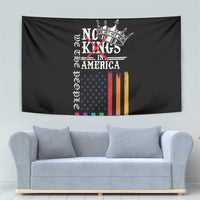 No Kings In America LGBT Tapestry We the People Say No - Wonder Print Shop