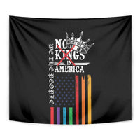 No Kings In America LGBT Tapestry We the People Say No - Wonder Print Shop