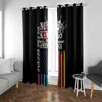 No Kings In America LGBT Window Curtain We the People Say No - Wonder Print Shop