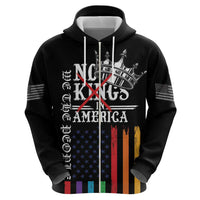 No Kings In America LGBT Zip Hoodie We the People Say No - Wonder Print Shop
